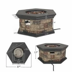 Cheapest ๐งจ Best Selling Home Decor All Other Shapes Lowan Outdoor 40,000 BTU Lightweight Concrete Octagonal Fire Pit (No Tank Holder) ๐ 19 Cheapest ๐งจ Best Selling Home Decor All Other Shapes Lowan Outdoor 40,000 BTU Lightweight Concrete Octagonal Fire Pit (No Tank Holder) ๐ -Fire Pits & Tables Online Shop detail7BSHD4588