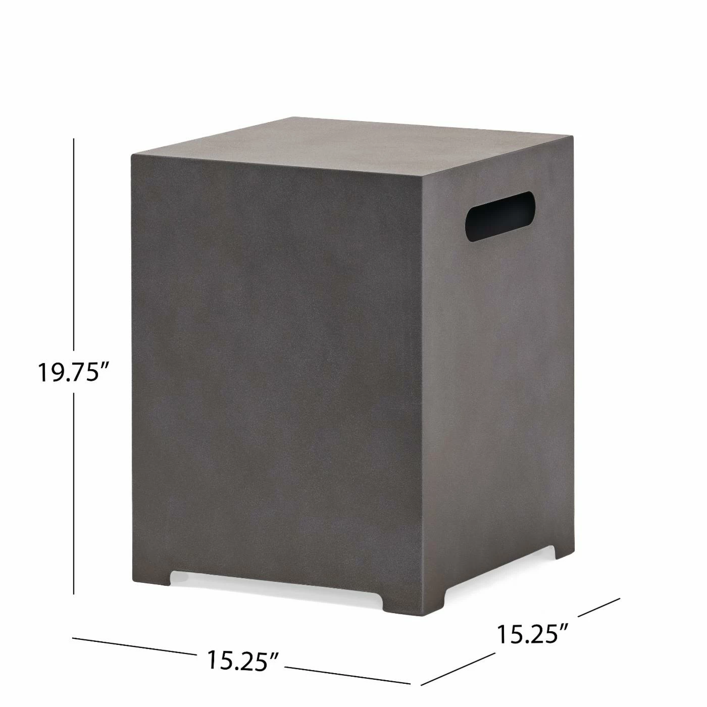 Brand new ❤️ Best Selling Home Decor Rectangle Langton Outdoor 50,000 BTU Rectangular Fire Pit With Tank Holder - Brushed Brown 😉 10 Brand new ❤️ Best Selling Home Decor Rectangle Langton Outdoor 50,000 BTU Rectangular Fire Pit With Tank Holder - Brushed Brown 😉 - Image 10