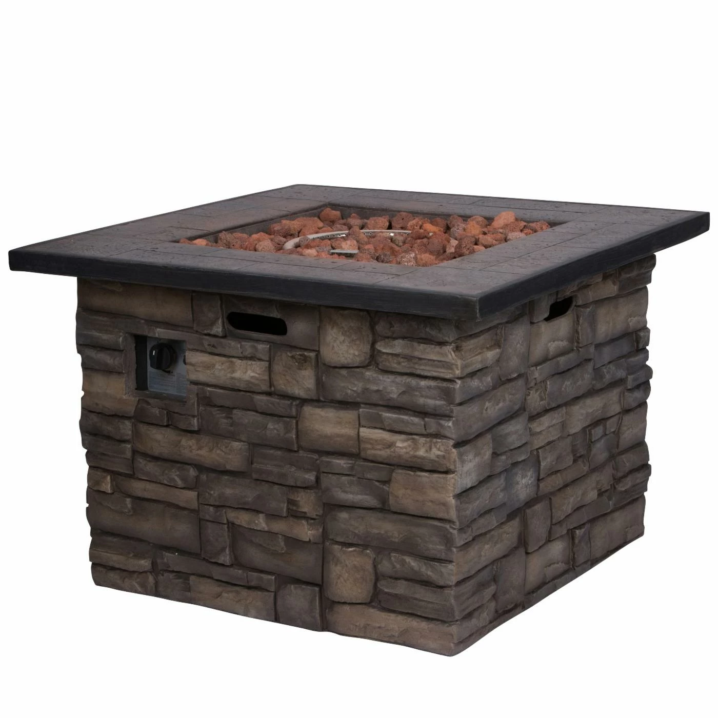 Best Pirce 😉 Shine Company Sevilla 34.5 In. Square Propane Gas Fire Pit Table With Free Cover 💯 10 Best Pirce 😉 Shine Company Sevilla 34.5 In. Square Propane Gas Fire Pit Table With Free Cover 💯 - Image 10