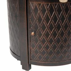 Budget 🔥 Fire Sense Wagner 33 In. Round Aluminum Gas Fire Pit Table 🔔 -Fire Pits & Tables Online Shop detail7WTL396