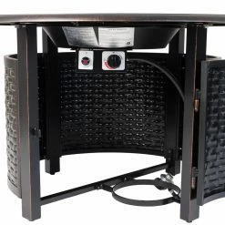 Best deal 😉 Round Fire Sense Florence 44 In. Woven Aluminum Gas Fire Pit Table 🛒 19 Best deal 😉 Round Fire Sense Florence 44 In. Woven Aluminum Gas Fire Pit Table 🛒 -Fire Pits & Tables Online Shop detail7WTL398