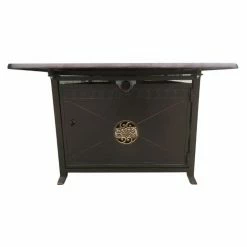 Promo ✨ Rectangle AZ Patio Heaters Hiland Scroll Design 49.5 In. Fire Table ❤️ -Fire Pits & Tables Online Shop detailAZP090