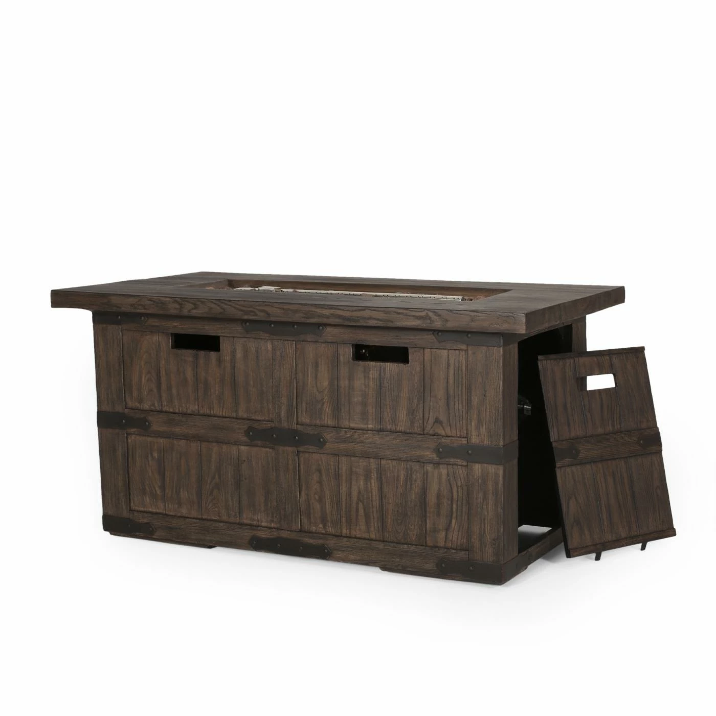 Best deal ✔️ Best Selling Home Decor Kayleeann Outdoor 40000 BTU Rectangle Fire Pit 🌟 3 Best deal ✔️ Best Selling Home Decor Kayleeann Outdoor 40000 BTU Rectangle Fire Pit 🌟 - Image 3