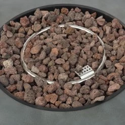 Wholesale 🎉 Best Selling Home Decor Round Langton Outdoor 40,000 BTU Circular Fire Pit (No Tank Holder) - Concrete Finish 🔥 -Fire Pits & Tables Online Shop detailBSHD4582