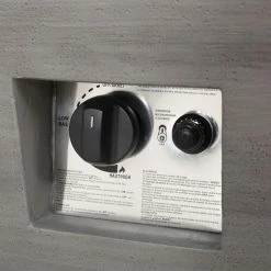 Buy 🛒 Best Selling Home Decor Rectangle Adio Outdoor 50,000 BTU Lightweight Concrete And Ceramic Rectangular Fire Pit (No Tank Holder) 👍 -Fire Pits & Tables Online Shop detailBSHD4586