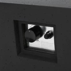 Outlet 👍 Best Selling Home Decor Rectangle Anchorage Outdoor 50,000 BTU Rectangular Fire Pit (No Tank Holder) - Dark Gray Lightweight Concrete 🔥 11 Outlet 👍 Best Selling Home Decor Rectangle Anchorage Outdoor 50,000 BTU Rectangular Fire Pit (No Tank Holder) - Dark Gray Lightweight Concrete 🔥 -Fire Pits & Tables Online Shop detailBSHD4591