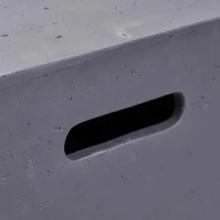 Coupon ⭐ Best Selling Home Decor Rectangle Anchorage Outdoor 40,000 BTU Rectangular Fire Pit - Dark Gray 🎁 -Fire Pits & Tables Online Shop detailBSHD4606