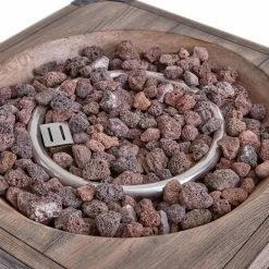 Best Sale 🌟 Best Selling Home Decor Square Erato Outdoor 40,000 BTU Lightweight Concrete Fire Column 😍 -Fire Pits & Tables Online Shop detailBSHD4640