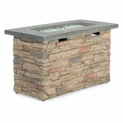 Best reviews of 🔔 Rectangle Sego Lily Sage 42 In. Stone Fire Table 😍 -Fire Pits & Tables Online Shop detailFLO378