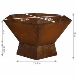 Top 10 π Sunnydaze Decor All Other Shapes Sunnydaze 23 In. Rustic Steel Affinity Fire Pit Kit π 6 Top 10 π Sunnydaze Decor All Other Shapes Sunnydaze 23 In. Rustic Steel Affinity Fire Pit Kit π -Fire Pits & Tables Online Shop detailNETH1501
