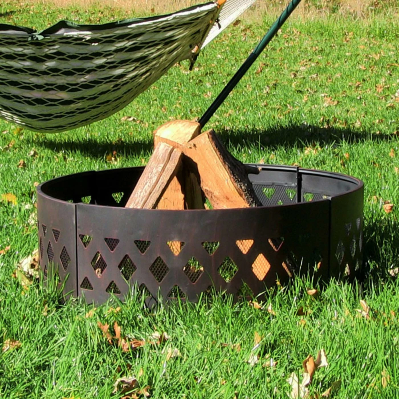 Best reviews of π Round Sunnydaze Decor Heavy Duty Crossweave Camping 36 Diam. Fire Ring π 3 Best reviews of π Round Sunnydaze Decor Heavy Duty Crossweave Camping 36 Diam. Fire Ring π - Image 3