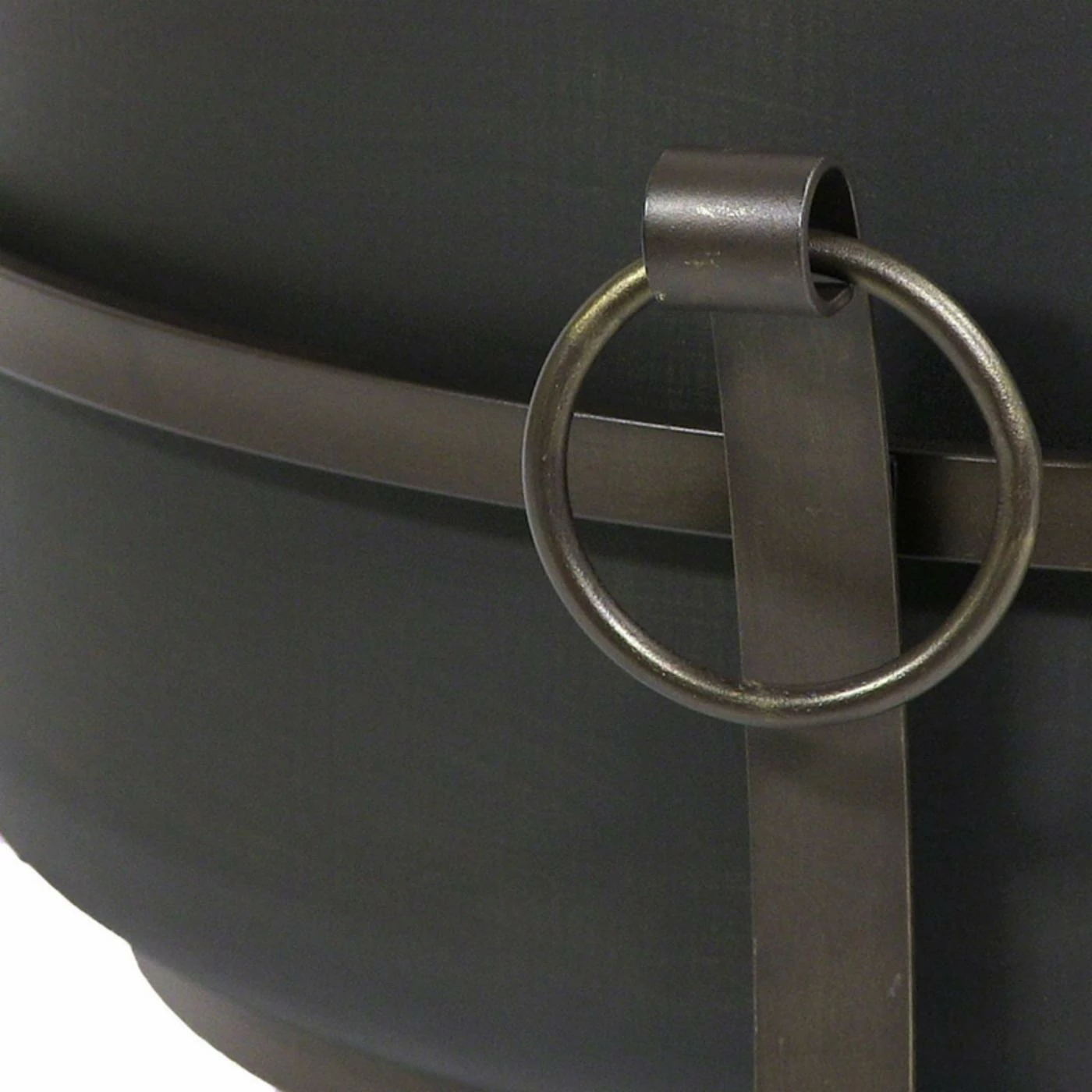 Budget ⭐ Round Sunnydaze Decor Steel Cauldron Fire Pit With Spark Screen 🛒 3 Budget ⭐ Round Sunnydaze Decor Steel Cauldron Fire Pit With Spark Screen 🛒 - Image 3