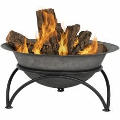 Buy 🔥 Round Sunnydaze Decor Cast Iron 24 Diam. Fire Bowl 🔥 -Fire Pits & Tables Online Shop detailNETH700