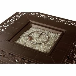 Hot Sale 😍 Oakland Living Mayan 42 In. Square Propane Fire Pit Table 🤩 -Fire Pits & Tables Online Shop detailOL1060