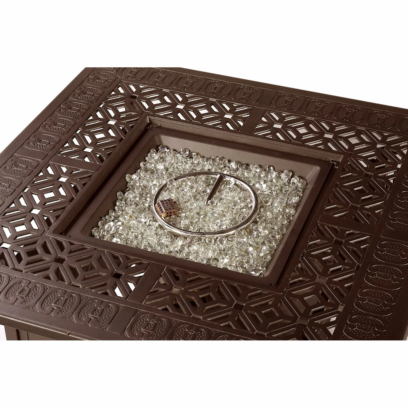 Flash Sale ✨ Oakland Living Ronin 42 In. Square Propane Fire Pit Table - Copper 🛒 3 Flash Sale ✨ Oakland Living Ronin 42 In. Square Propane Fire Pit Table - Copper 🛒 - Image 3