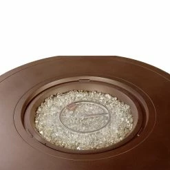 Cheapest 🤩 Oakland Living Rico 44 In. Round Propane Fire Pit Table - Copper 🤩 -Fire Pits & Tables Online Shop detailOL1064