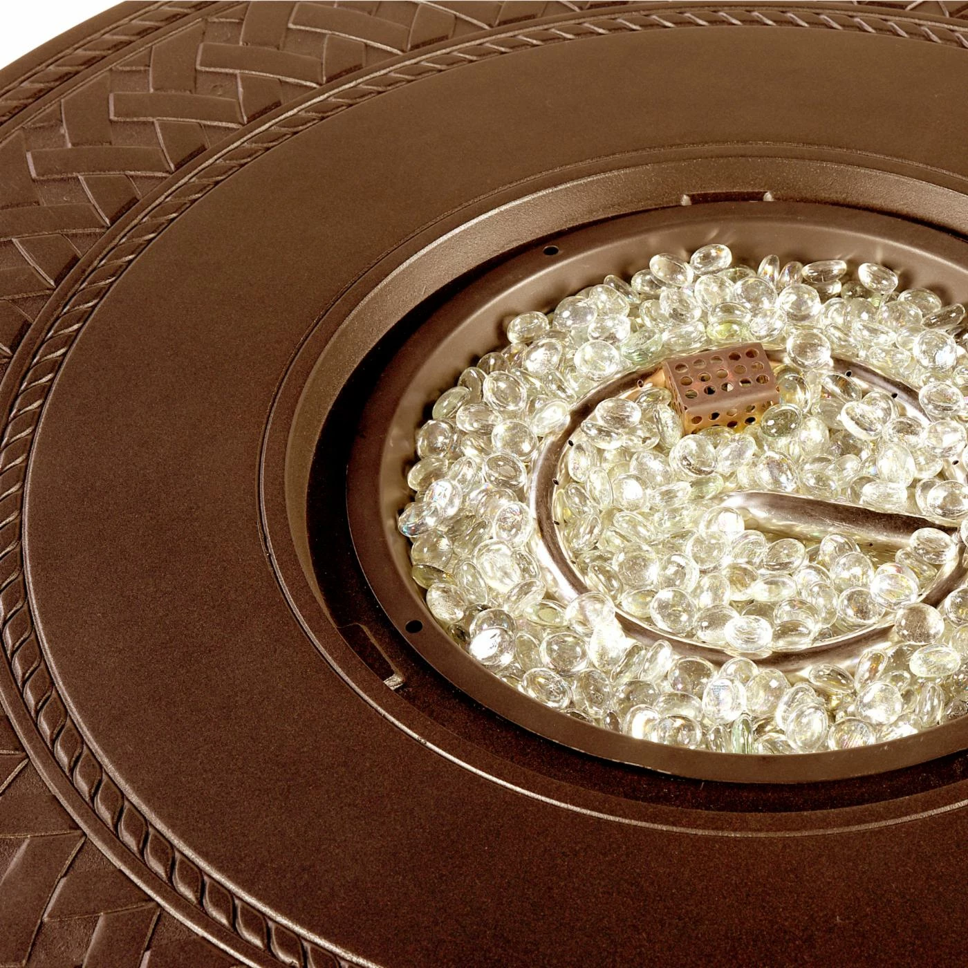 Discount 🤩 Oakland Living Ritz 34 In. Round Propane Fire Pit Table - Copper 🛒 2 Discount 🤩 Oakland Living Ritz 34 In. Round Propane Fire Pit Table - Copper 🛒 - Image 2