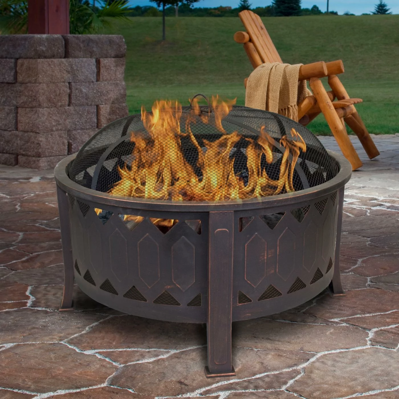 Coupon π Outdoor Leisure Products 30 Inch Round Fire Pit With Oil Rubbed Bronze Finish β¨ 2 Coupon π Outdoor Leisure Products 30 Inch Round Fire Pit With Oil Rubbed Bronze Finish β¨ - Image 2