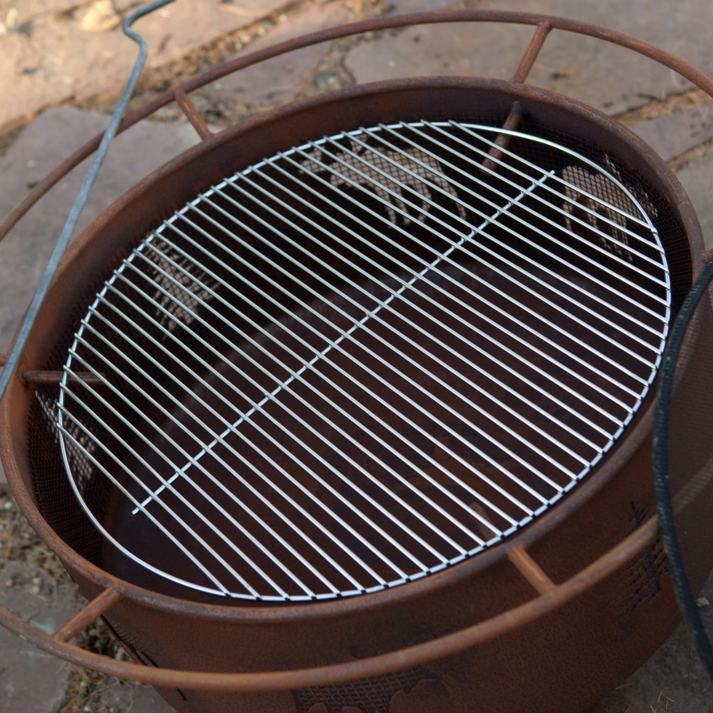 Top 10 π Round Patina Moose And Tree 31 Diam. Fire Pit With Free Cover π 3 Top 10 π Round Patina Moose And Tree 31 Diam. Fire Pit With Free Cover π - Image 3