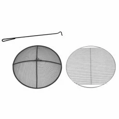 Top 10 🛒 Round Patina No Worries 31 Diam. Fire Pit With Grill And Free Cover 🌟 -Fire Pits & Tables Online Shop detailPAT068