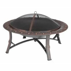 Best reviews of 🔔 Round Fire Sense Roman Wood Burning Fire Pit 😀 -Fire Pits & Tables Online Shop detailWTL119 1
