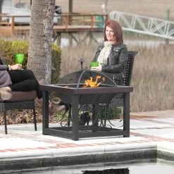 Best Pirce π Square Fire Sense Convertible 28 In. Fire Table π 8 Best Pirce π Square Fire Sense Convertible 28 In. Fire Table π -Fire Pits & Tables Online Shop detailWTL196