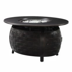 Brand new 🤩 All Other Shapes Fire Sense Parsons Aluminum Oval Propane Fire Pit ⭐ -Fire Pits & Tables Online Shop detailWTL437