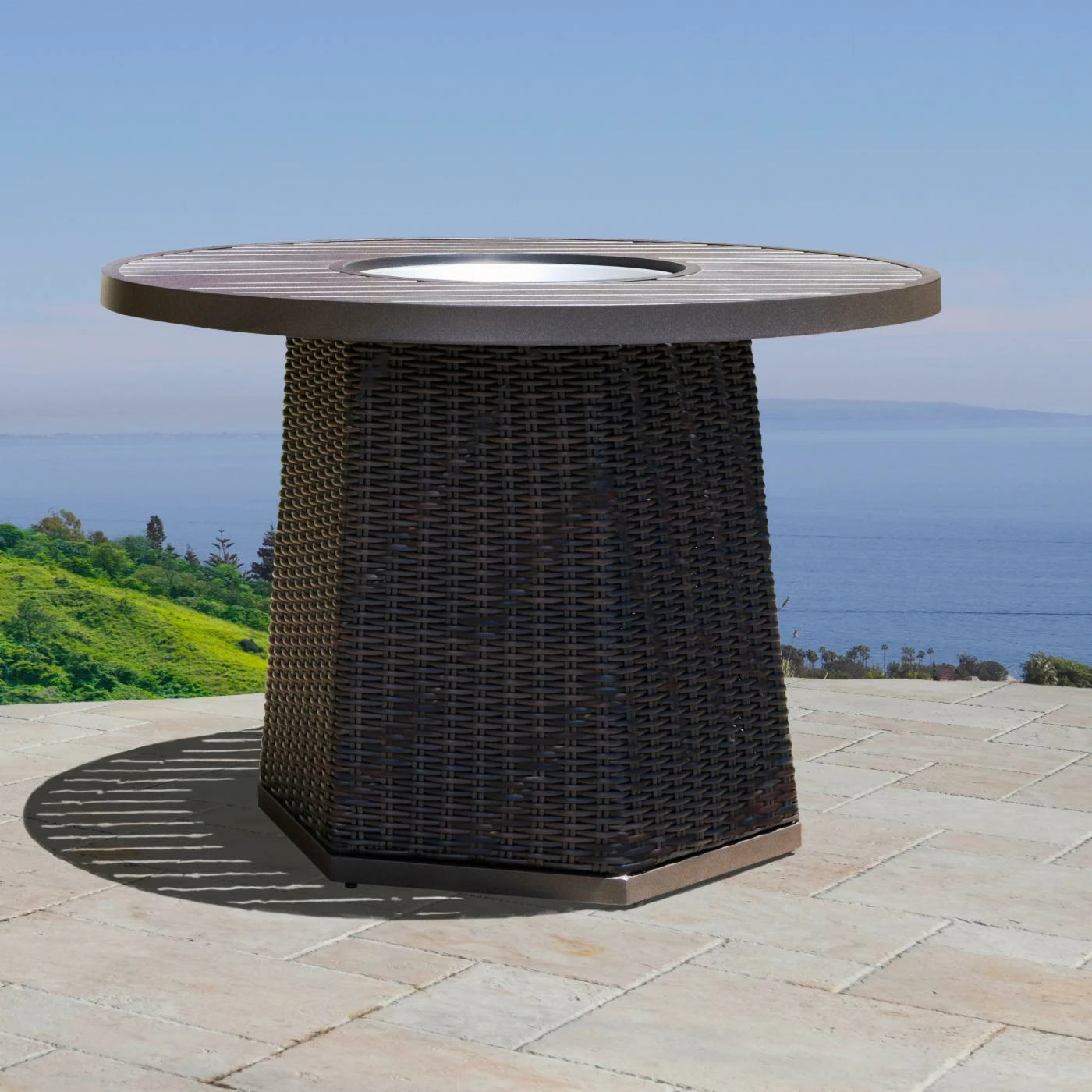 Flash Sale β¨ Round Devon & Claire Eleni High Dining Fire Table π 2 Flash Sale β¨ Round Devon & Claire Eleni High Dining Fire Table π - Image 2