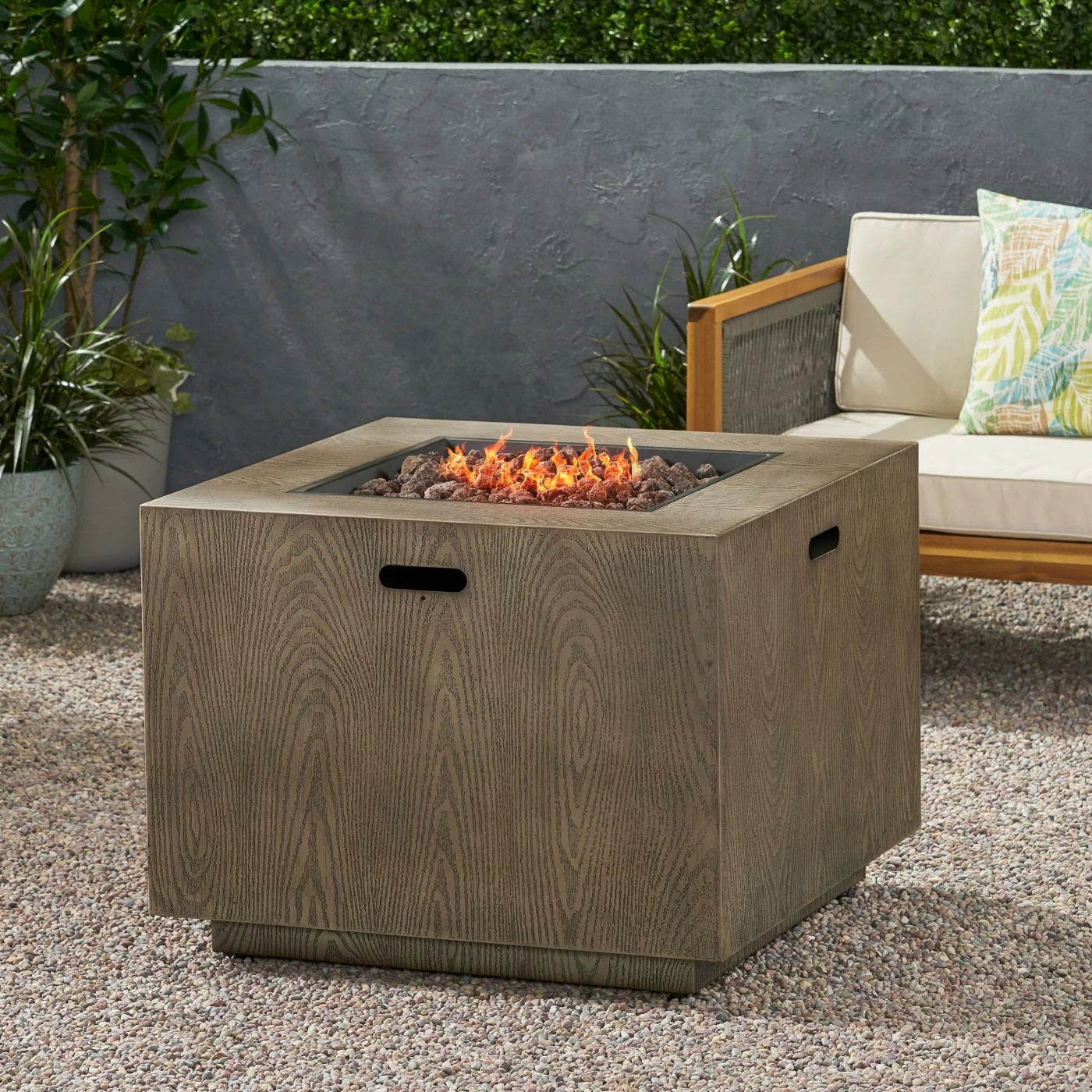 Cheapest 🛒 Best Selling Home Decor Langton Outdoor 50,000 BTU Square Fire Pit 💯 2 Cheapest 🛒 Best Selling Home Decor Langton Outdoor 50,000 BTU Square Fire Pit 💯 - Image 2