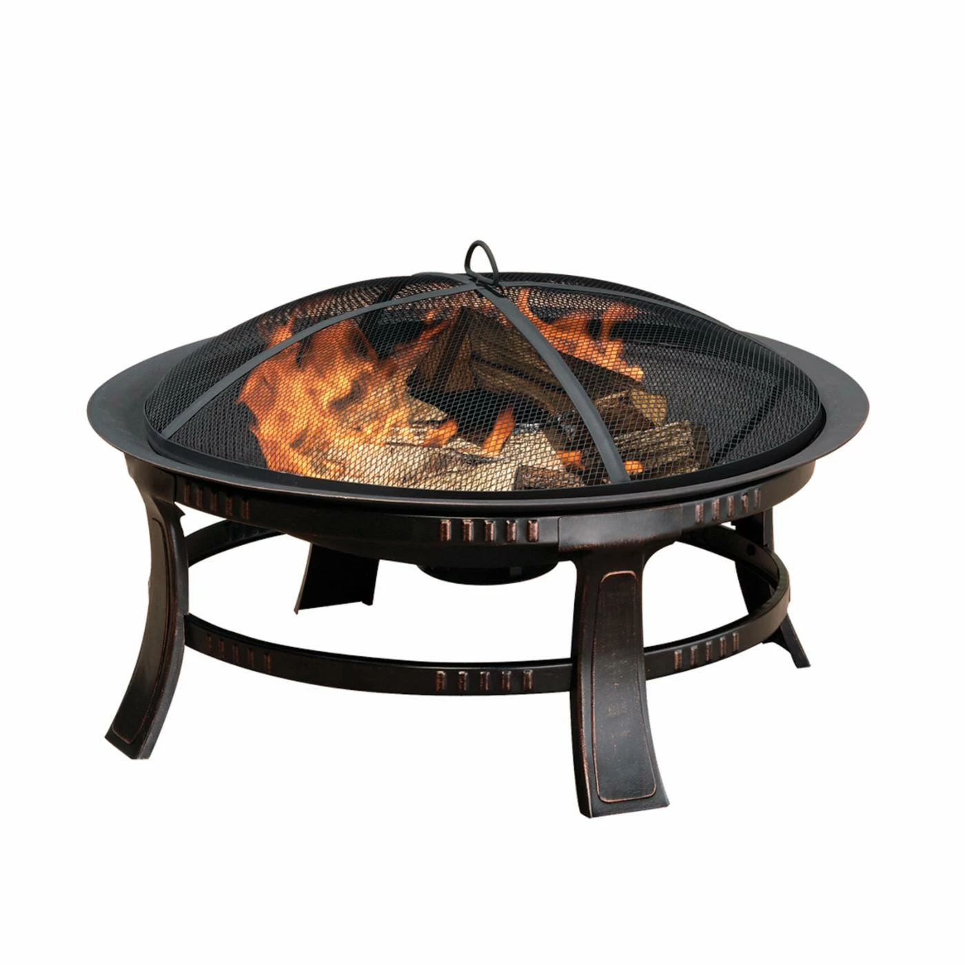 Wholesale π Round Pleasant Hearth Brant 30 Diam. Fire Pit With Spark Screen π 2 Wholesale π Round Pleasant Hearth Brant 30 Diam. Fire Pit With Spark Screen π - Image 2