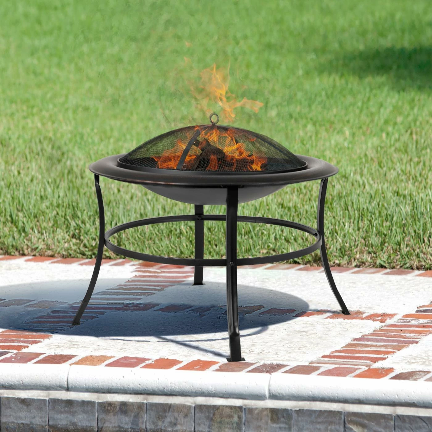 Wholesale 🎁 Round Fire Sense Tokia 30 Diam. Fire Pit 😀 2 Wholesale 🎁 Round Fire Sense Tokia 30 Diam. Fire Pit 😀 - Image 2