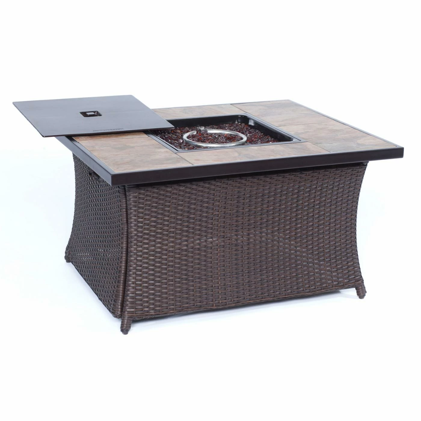 Best reviews of π― Rectangle Hanover Woven Tile Top 43.8 In. Fire Table β€οΈ 1 Best reviews of π― Rectangle Hanover Woven Tile Top 43.8 In. Fire Table β€οΈ
