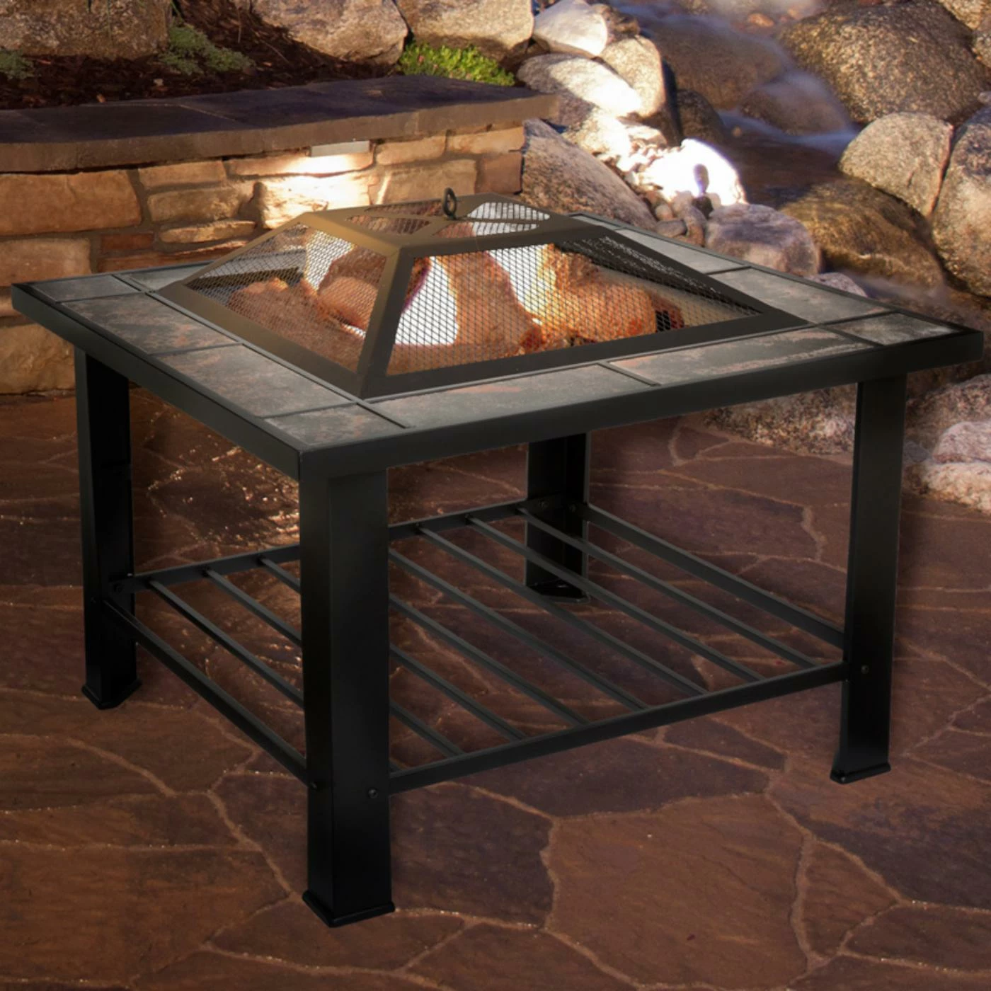 Wholesale π Square Pure Garden 30 In. Fire Table With Free Cover π€© 1 Wholesale π Square Pure Garden 30 In. Fire Table With Free Cover π€©