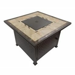 Best Sale 🥰 Hiland AZ Patio Heaters Square File Top Fire Pit 🌟