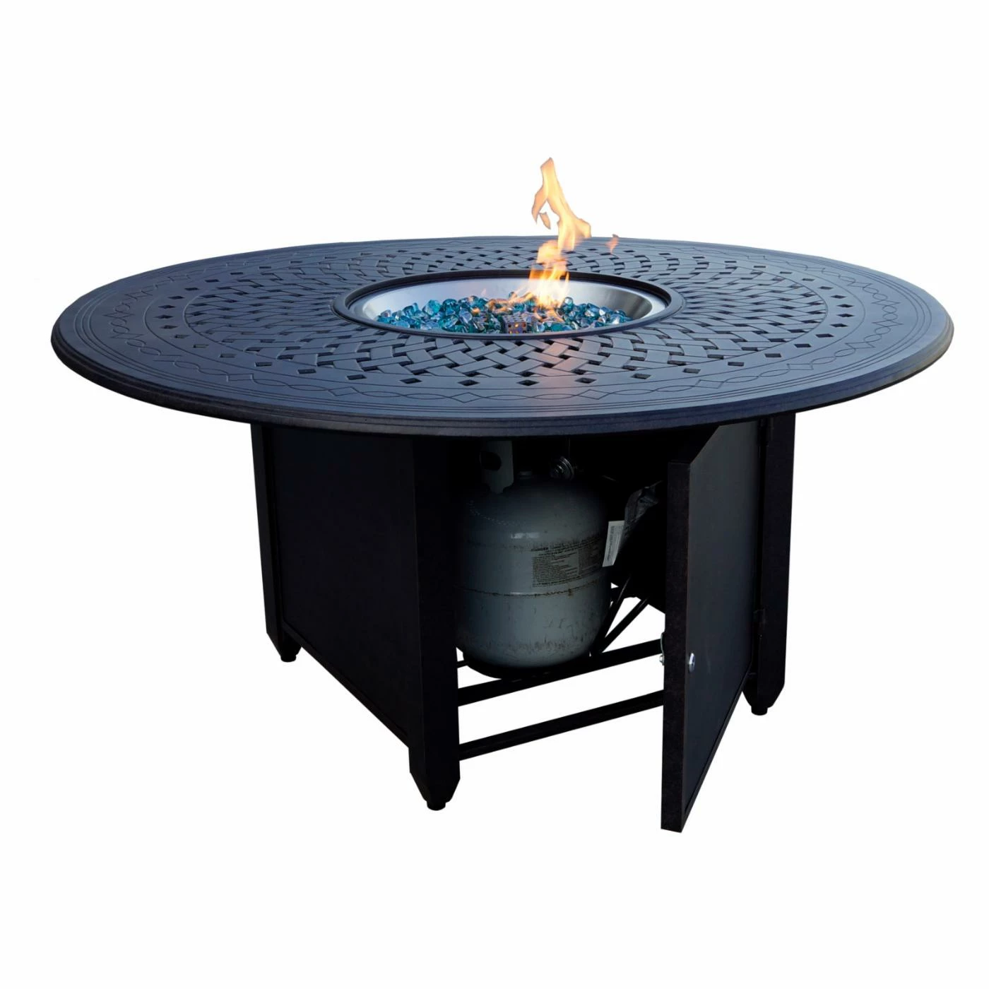 Best deal π Round AC Home AC26 Aluminum Fire Pit Dining Table With Fire Glass π 1 Best deal π Round AC Home AC26 Aluminum Fire Pit Dining Table With Fire Glass π