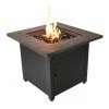 Best Pirce 🔥 Square Endless ☀️ Summer The Spencer LP Gas Outdoor Fire Pit ❤️