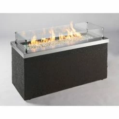 Best Sale ⭐ Rectangle Outdoor GreatRoom Key Largo 48 In. Fire Pit ❤️