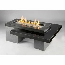Promo 🥰 Rectangle Outdoor GreatRoom Uptown 64.5 In. Fire Table 💯