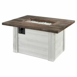 Best deal ⌛ Rectangle Outdoor GreatRoom Alcott Rectangular Gas Fire Pit Table 😀