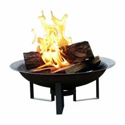 Best reviews of โจ Round Sunnydaze Decor Modern Cast Iron 23.75 In. Fire Bowl โจ