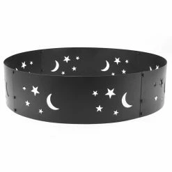 Promo 🤩 Round Sunnydaze Decor Big Sky Camping 36 Diam. Fire Ring 🔥