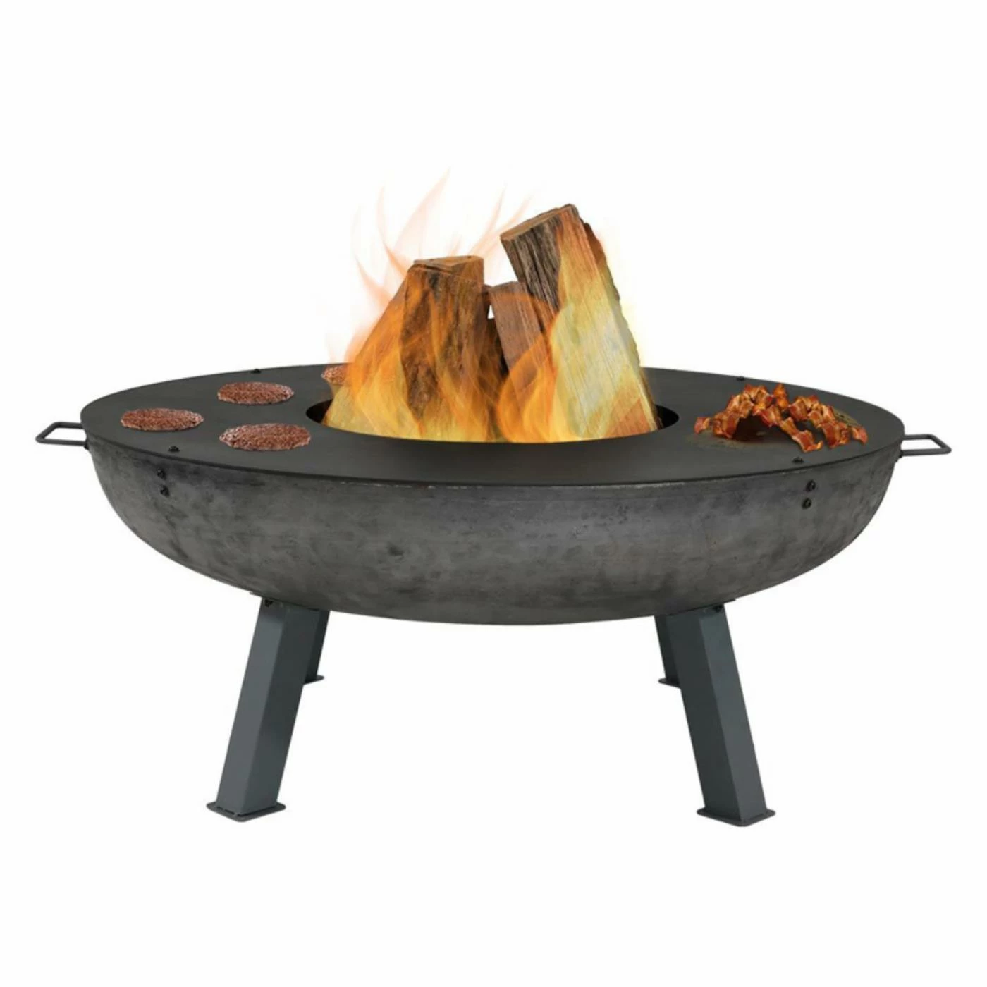 Best reviews of π₯ Round Sunnydaze Decor 40 In. Fire Pit With Cooking Ledge β 1 Best reviews of π₯ Round Sunnydaze Decor 40 In. Fire Pit With Cooking Ledge β
