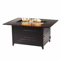 Cheap 💯 Gas Oakland Living Kandy 48 In. Rectangular Propane Fire Pit Table ⌛