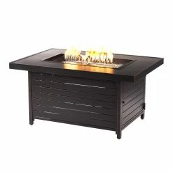 Best Pirce ๐ Rectangle Oakland Living Jakar 48 In. Rectangular Propane Fire Pit Table ๐ฅฐ