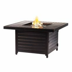 Discount ⭐ Oakland Living Athens 42 In. Square Propane Fire Pit Table 🥰
