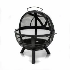 New ❤️ Round Outdoor Leisure Products 30 Inch Fireball Outdoor Fireplace 🌟