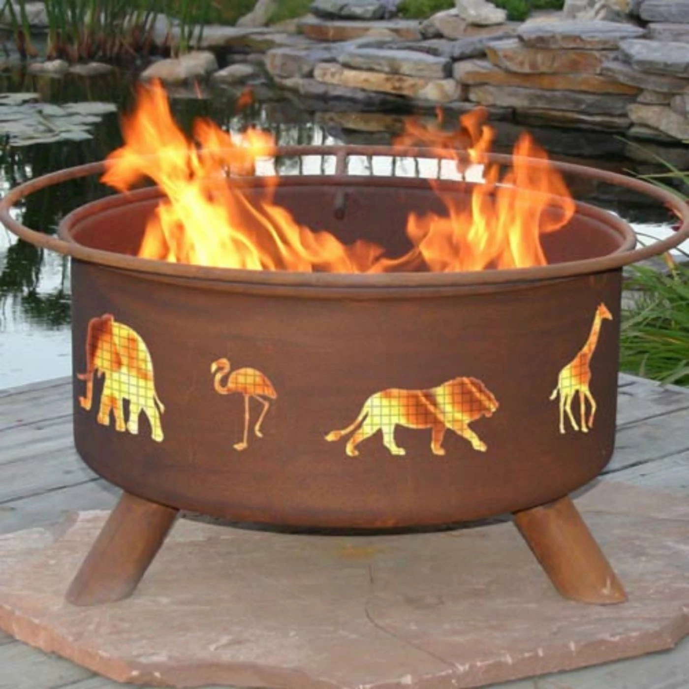 Top 10 π― Round Patina Safari 31 Diam. Fire Pit With Grill And Free Cover β¨ 1 Top 10 π― Round Patina Safari 31 Diam. Fire Pit With Grill And Free Cover β¨