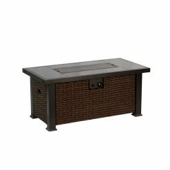Best reviews of 🔥 Rectangle HEATMAXX 52 In. Rectangular Gas Fire Pit Table 🛒