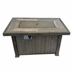 Flash Sale ๐ฅ Rectangle Paradise Cove Designs Marshells 43 In. Rectangular Fire Pit Table ๐