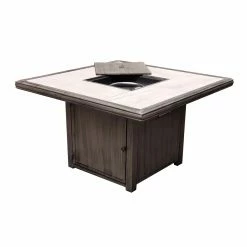 Promo 😀 Summerville Gobi Square Propane Fire Pit Table 🌟